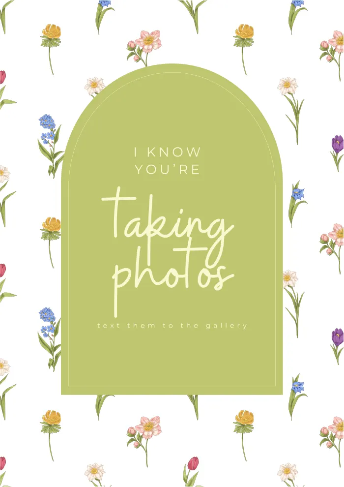 Free wedding sign design 8