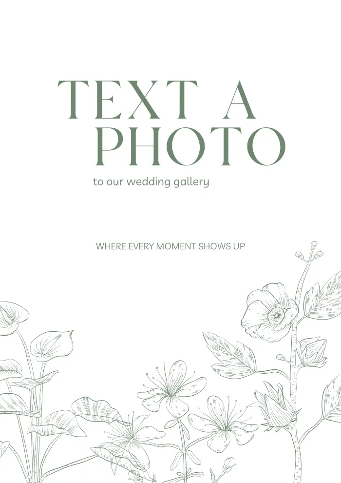 Free wedding sign design 11